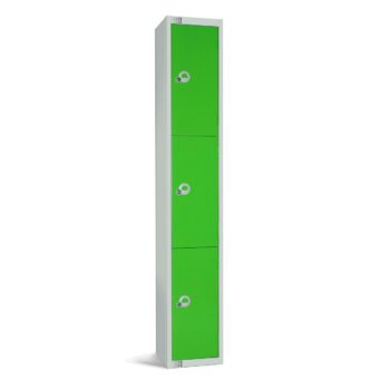 Metal 3 Door Personal Storage Locker-0