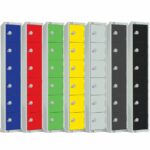 Metal 6 Door Personal Storage Locker-7301