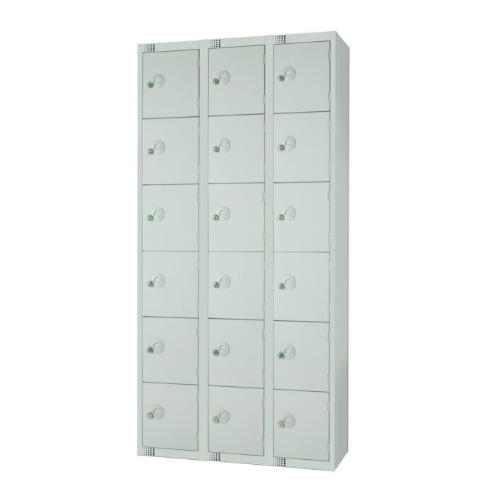 Metal 6 Door Personal Storage Locker-7297