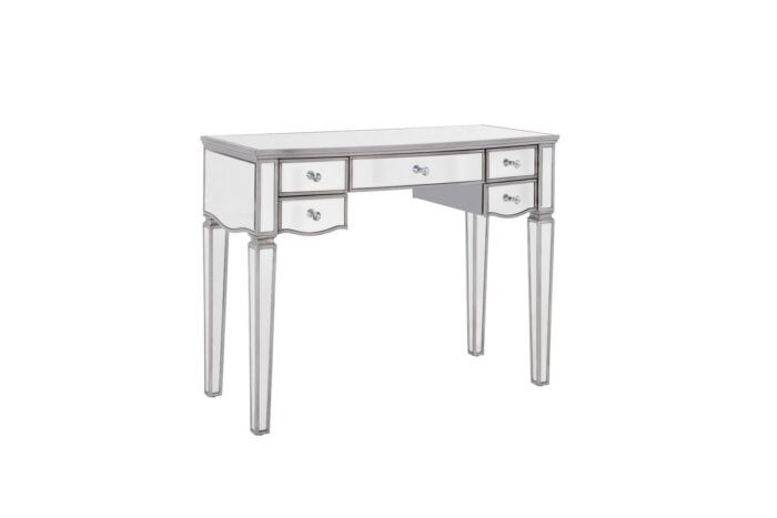 birlea Elysee Mirrored 5 Drawer Dressing Table-6684