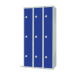 Metal 3 Door Personal Storage Locker-7241