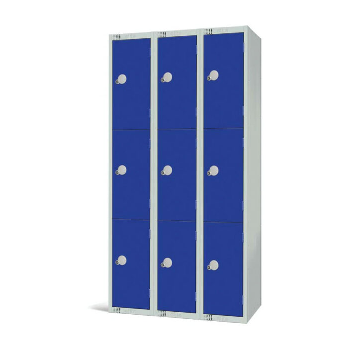 Metal 3 Door Personal Storage Locker-7241