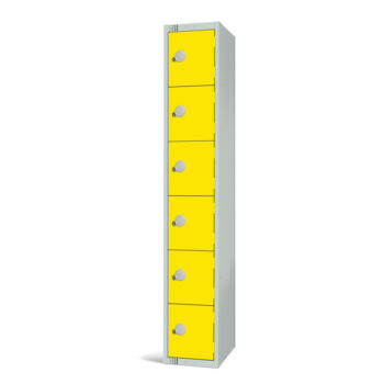Metal 6 Door Personal Storage Locker-0