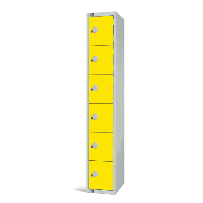 Metal 6 Door Personal Storage Locker-0