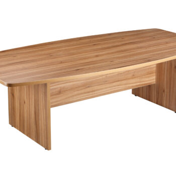 oi-Boat Shaped Boardroom Table 2400mm Long-0