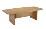 oi-Boat Shaped Boardroom Table 2400mm Long-6637