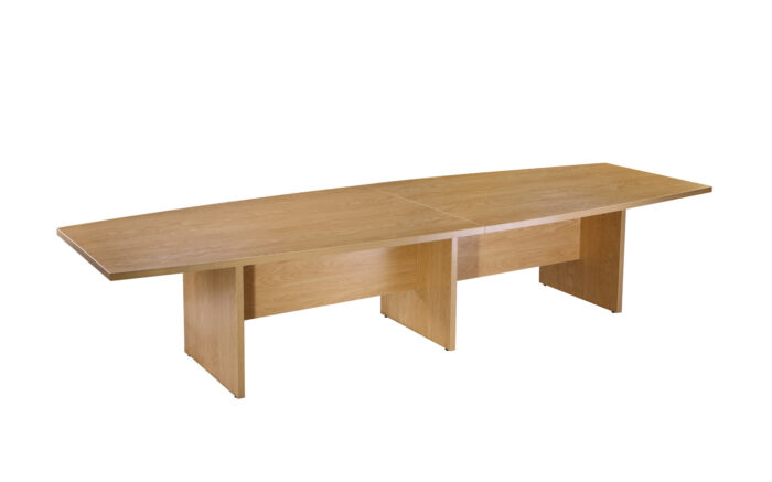 oi Boat Shaped Boardroom Table 4000mm Long-6654