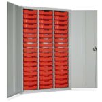 Metal High Capacity Tray Storage Cupboards-7407