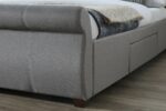 birlea fabric Lancaster Bed grey-7515