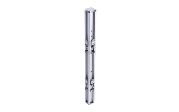 oi Desk Mounted Aluminium Screens Choice of Lengths-6679