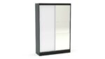birlea Lynx 2 Door Sliding Robe with Mirror-7646