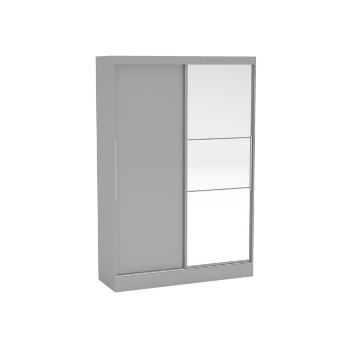 birlea Lynx 2 Door Sliding Robe with Mirror-7641