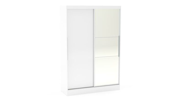 birlea Lynx 2 Door Sliding Robe with Mirror-7642