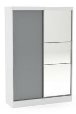 birlea Lynx 2 Door Sliding Robe with Mirror-0