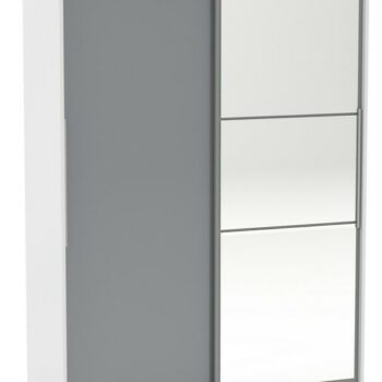 birlea Lynx 2 Door Sliding Robe with Mirror-0