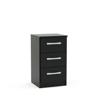 birlea Lynx 3 Drawer Bedside-0
