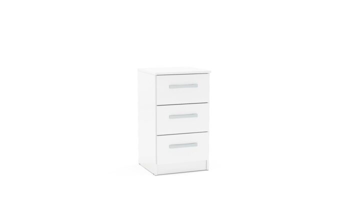 birlea Lynx 3 Drawer Bedside-7618