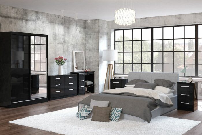 birlea Lynx 3 Drawer Dressing Table-7637
