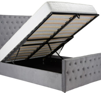 birlea fabic Marquis Ottoman Bed grey velet-0