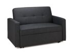 Birlea Otto Compact Sofa Bed In Grey Linen Effect-0
