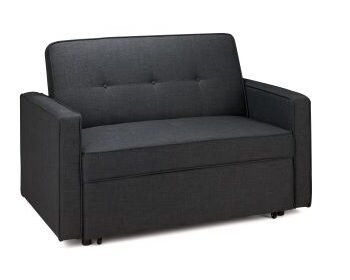 Birlea Otto Compact Sofa Bed In Grey Linen Effect-0