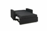Birlea Otto Compact Sofa Bed In Grey Linen Effect-21972