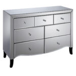 birlea Palermo Mirror 3 Drawer Over 4 Chest-0