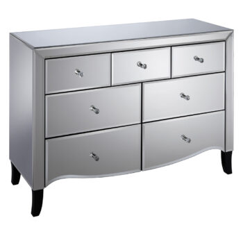 birlea Palermo Mirror 3 Drawer Over 4 Chest-0