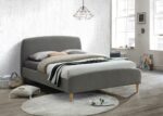 birlea Quebec Fabric Bed grey-7691