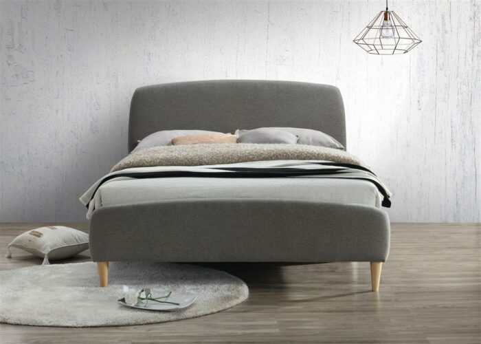 birlea Quebec Fabric Bed grey-7692