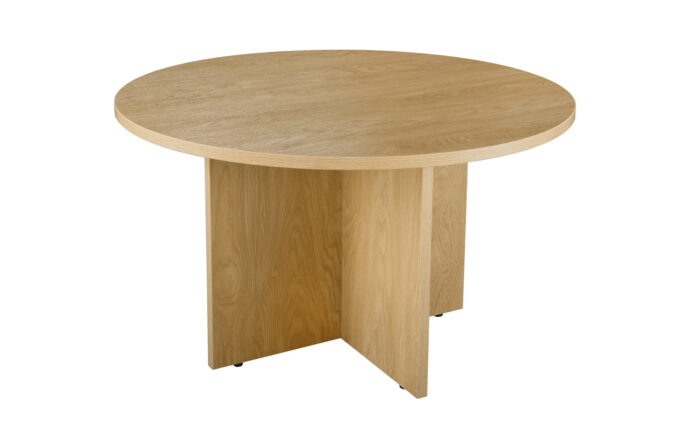 oi Circular Meeting Table 2 sizes Arrowhead base -0