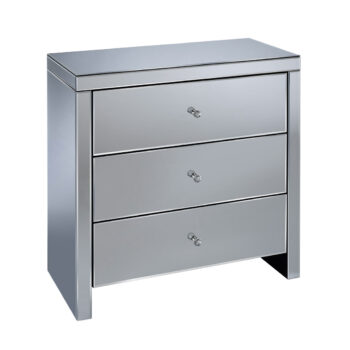 birlea Seville 3 Drawer Mirror Chest-0