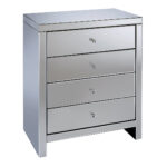 birlea Seville 4 Drawer Mirror Chest-0