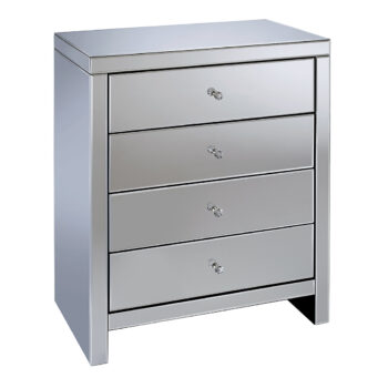 birlea Seville 4 Drawer Mirror Chest-0