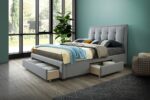 birlea fabic Shelby Bed grey-7519