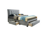 birlea fabic Shelby Bed grey-0