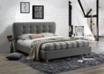 birlea Stockholm Fabric Bed Grey-7694