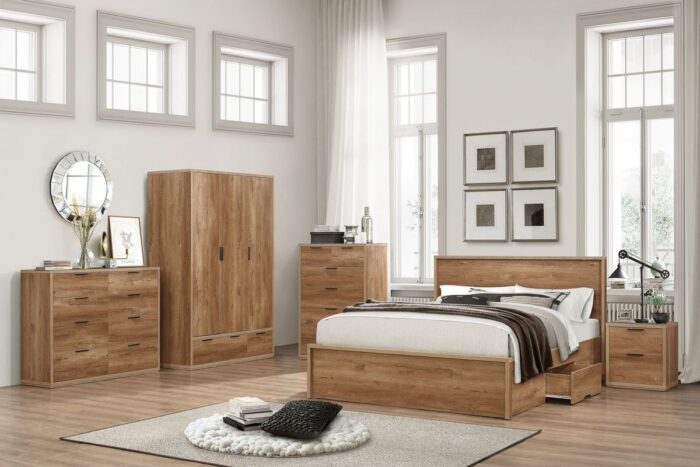 birlea Stockwell 1 Drawer Bedside-15012