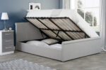birlea fabic Stratus Ottoman Bed grey-7535