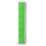 Metal 6 Door Personal Storage Locker-7300