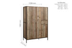 birlea Urban 4 Door Wardrobe-15109