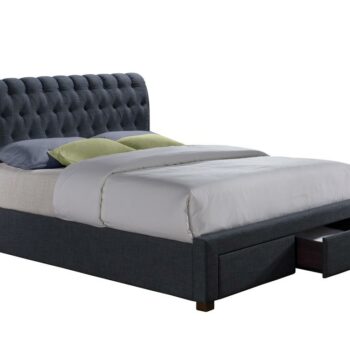 birlea fabic Valentino 2 Drawer Fabric Bed -0