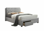 birlea fabic Valentino 2 Drawer Fabric Bed -7558