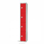 Metal 4 Door Personal Storage Locker-0