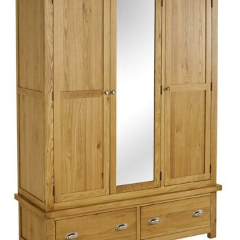 birlea Woburn 3 Door 2 Drawer Wardrobe-0
