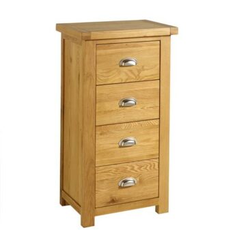 birlea Woburn 4 Drawer Narrow Chest-0