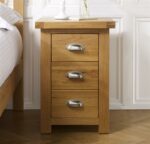 birlea Woburn Large 3 Drawer Bedside-15029