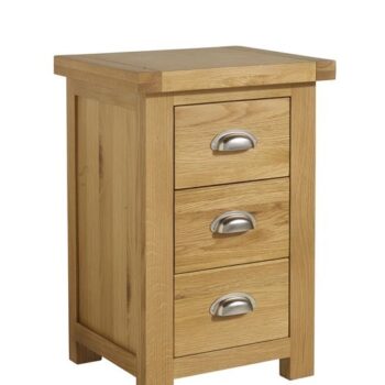 birlea Woburn Large 3 Drawer Bedside-0