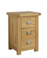 birlea Woburn Small 3 Drawer Bedside-15054