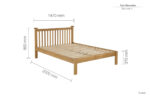 birlea Woburn Chunky Oak Bed-15039